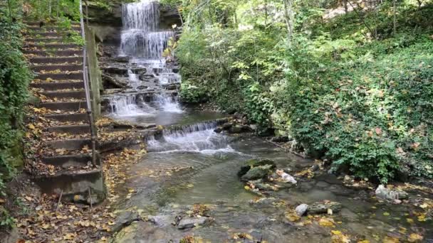 Scenery with West Milton Cascades, Ohio