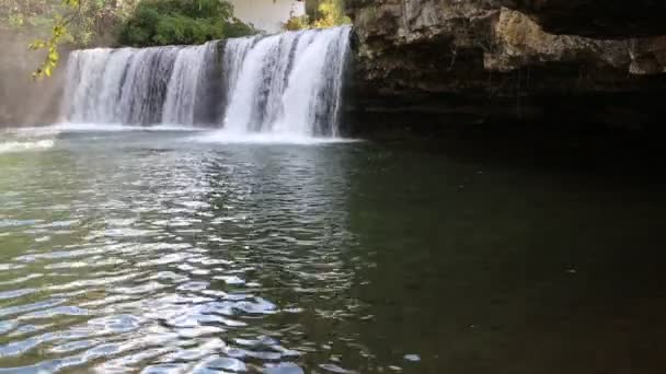Scenic Ludlow Falls Ohio — 图库视频影像
