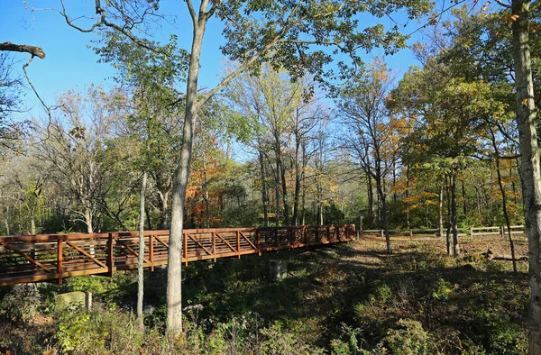 Trail Park Indian Mound Reserve Ohio — Stock Photo, Image