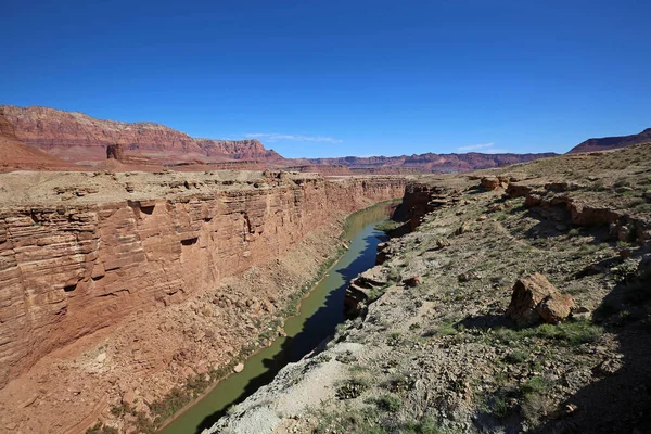 Panorama Com Mármore Canyon Página Arizona — Fotografia de Stock
