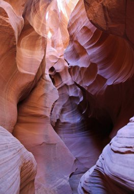 Gizli Antilop yuvası dikey, Page, Arizona