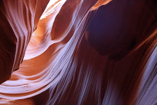 Rock Waves Secret Antelope Canyon Page Arizona — Stock Photo, Image