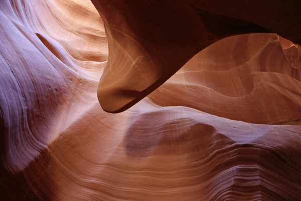 Naturens Konst Secret Antelope Canyon Page Arizona — Stockfoto