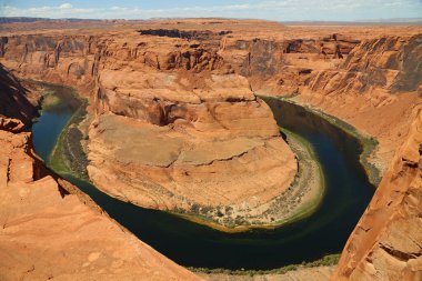 Colorado Nehri 'ndeki Kanolar - Horseshoe Bend, Page, Arizona