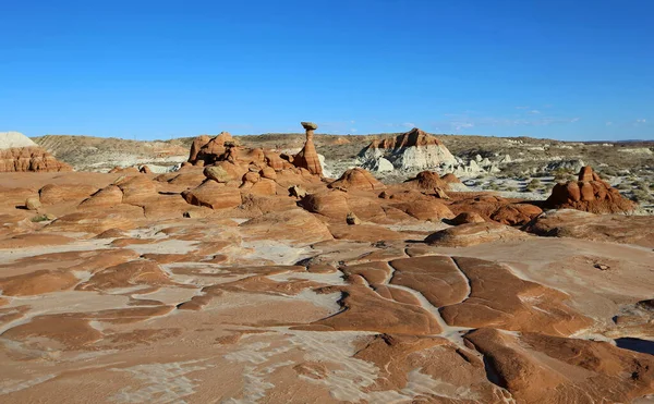 Rode Rotsformaties Grand Staircase Nationaal Monument Escalante Utah — Stockfoto