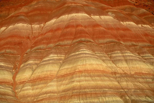 Striped Hill Gammal Paria Film Set Utah — Stockfoto