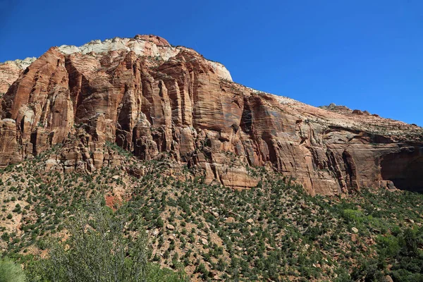 Die Klippen Des Osttempels Zion National Park Utah — Stockfoto