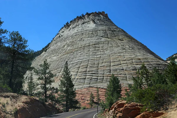 Checkerboard Mesa Zion National Park Utah Royalty Free Stock Images