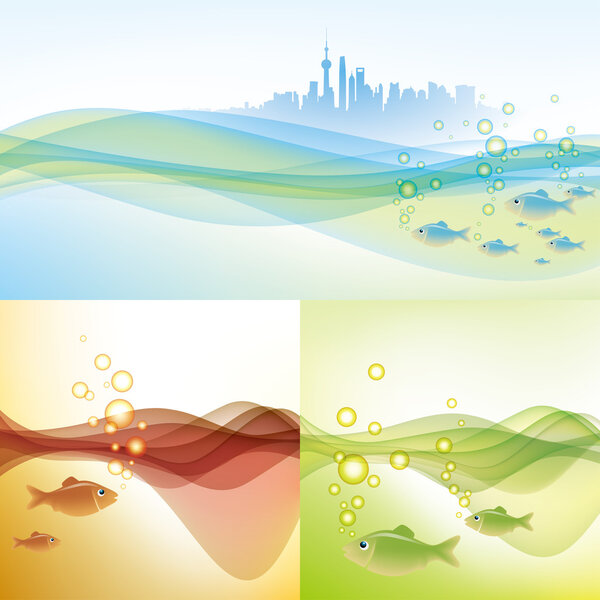 describe water environment abstractly