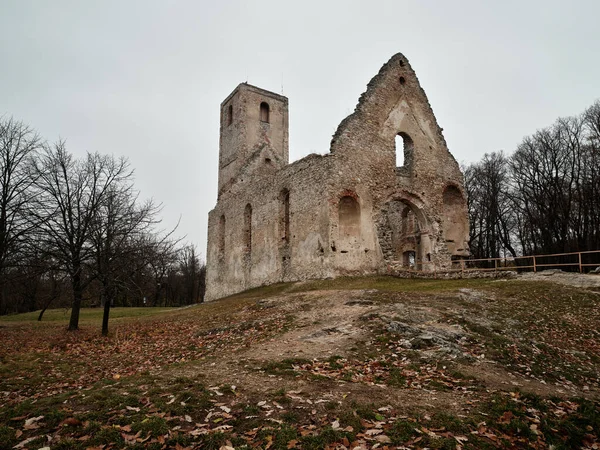 Katarinka Church Monastery Catherine Ruins Dechtice Slovakia — Foto Stock