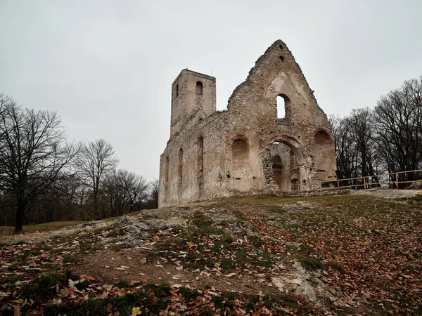 Katarinka Church Monastery Catherine Ruins Dechtice Slovakia — Foto Stock