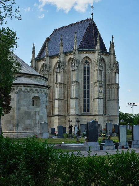 Karner Church Cemetery Bad Deutsch Altenburg Austria — Stockfoto