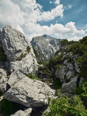 Almanya 'daki Kehlstein dağından güzel manzara