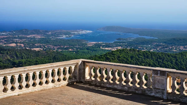 View Menorca Island Landscape Toro Mountain Spain — Foto de Stock