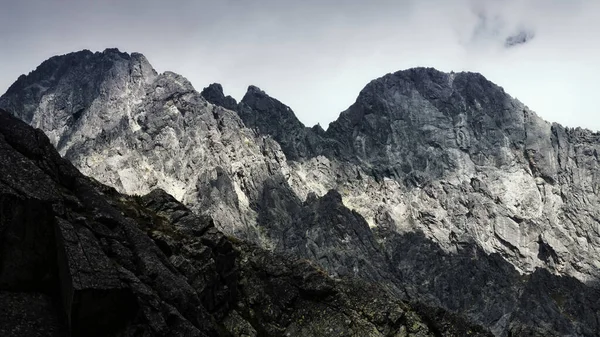 Majestic Rocky Mountains High Tatras Slovakia — Photo