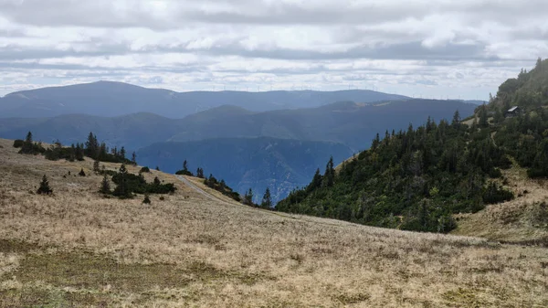 Vista Las Colinas Circundantes Desde Cordillera Rax Austria —  Fotos de Stock