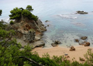 kayalık sahil costa brava