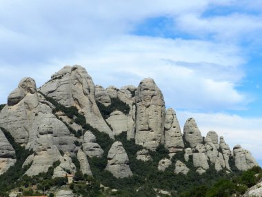 Montserrat dağ, Katalonya, İspanya