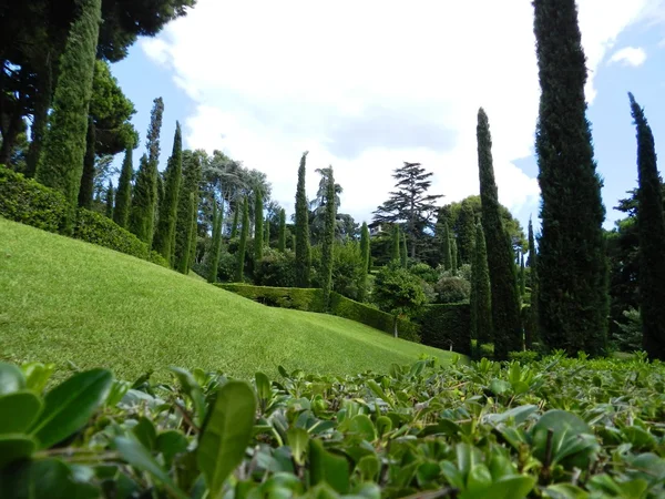 Сад Санта-Клотильда, Ллоре-де-Мар, Испания — стоковое фото