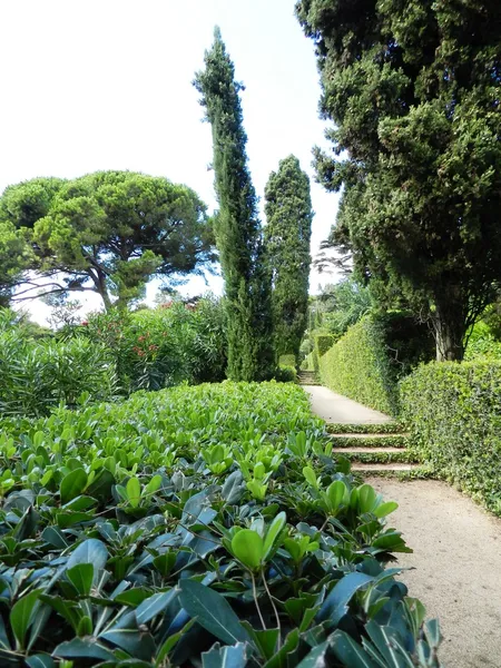 Santa Clotilde Garden, Lloret de Mar, Espanha — Fotografia de Stock