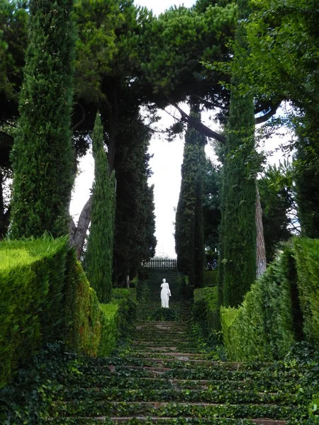 Сад Санта-Клотильда, Ллоре-де-Мар, Испания — стоковое фото