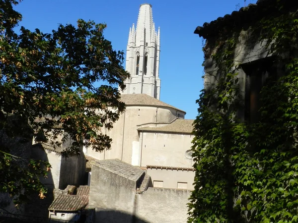 Casco antiguo de Girona, Cataluña, España —  Fotos de Stock