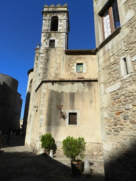 Centro storico di Girona, Catalogna, Spagna — Foto Stock