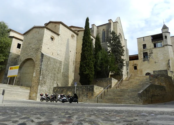 Altstadt von Girona, Katalonien, Spanien — Stockfoto