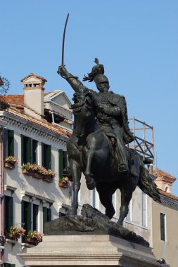 Kral heykeli victor emmanuel II Venedik, İtalya