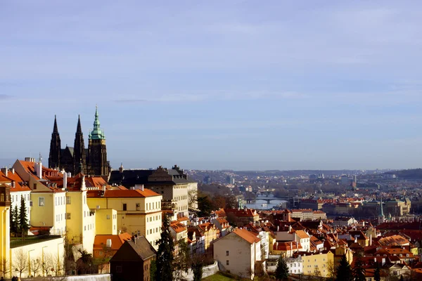 Панорама Праги, Чехии, Европы — стоковое фото