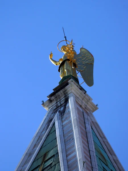 Campanile di san marco İtalya, çan kulesi St mark's in — Stok fotoğraf