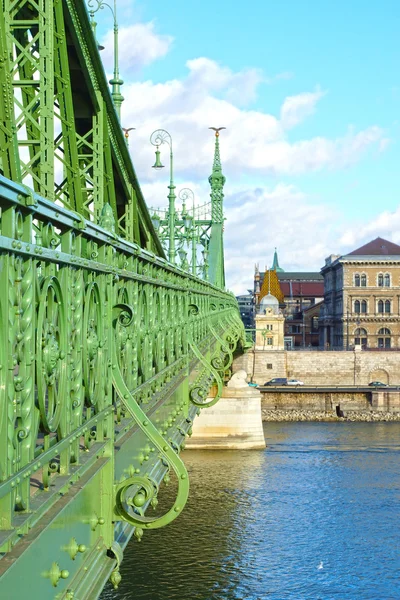 Liberty Bridge Budapest, Hungary — Stock Photo, Image