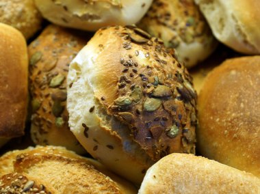 tohum ile iştah açıcı buns