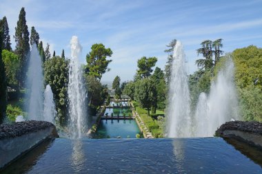 Villa d'este Tivoli, İtalya