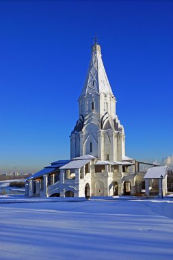 Ascension Kilisesi kolomenskoe, Moskova, Rusya.