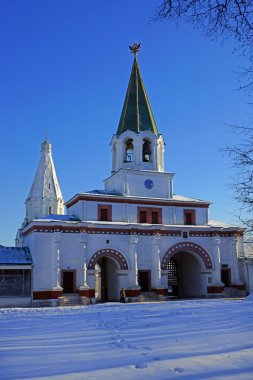 Ascension Kilisesi kolomenskoe, Moskova, Rusya.