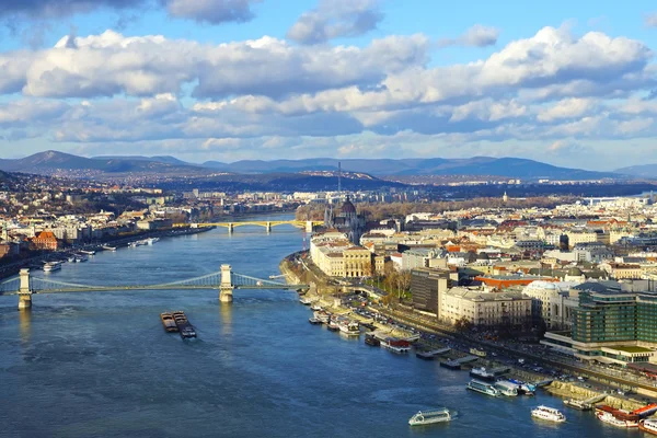 Panorama di Budapest Ungheria — Foto Stock