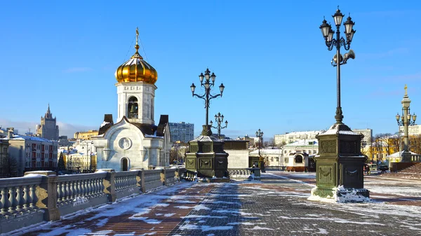 Catedral de Cristo Salvador em Moscou, Rússia — Fotografia de Stock