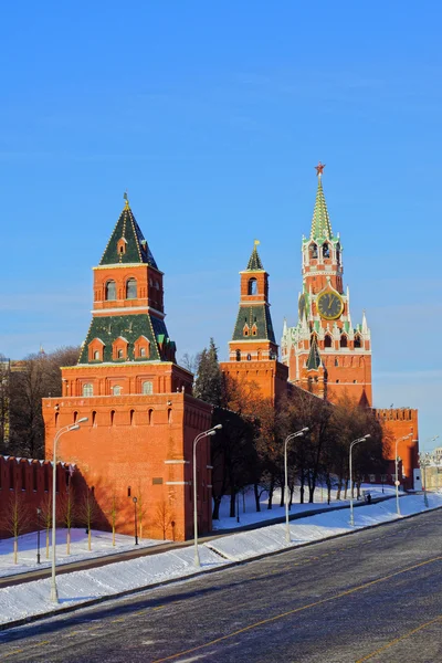 Torres del Kremlin de Moscú, Rusia —  Fotos de Stock