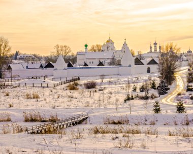 suzdal pokrovsky manastırda. Rusya