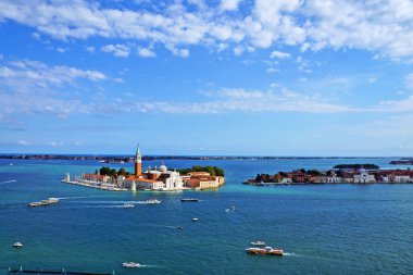 Kilise san giorgio maggiore ve grand canal View, 