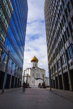 st. nicholas Tapınağı, Moskova, Rusya.