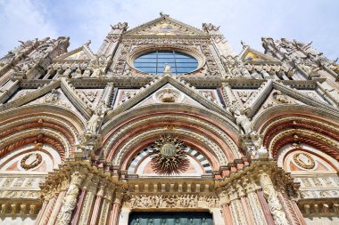 Duomo, siena, Toskana, İtalya. Siena Katedrali'nin