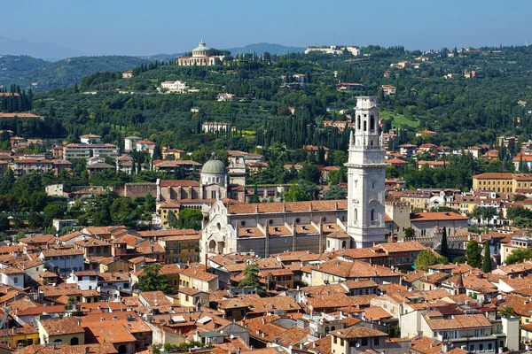 Panorama i verona, Italien, Europa — Stockfoto