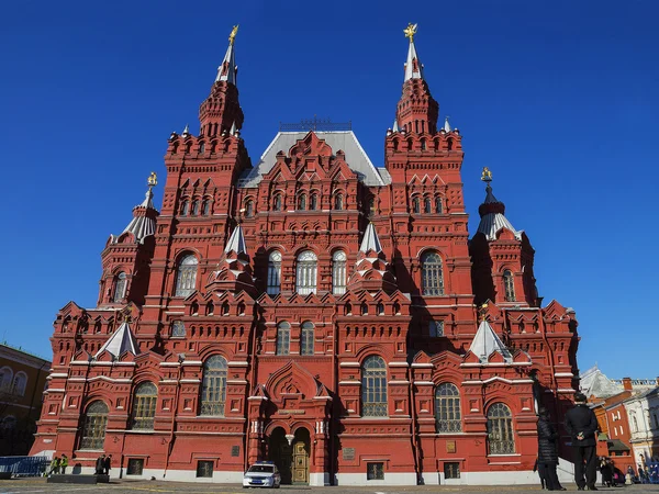 Исторический музей на Красной площади, Москва — стоковое фото