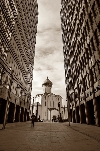 Świątynia św Mikołaja, Moskwa, Federacja Rosyjska. — Zdjęcie stockowe
