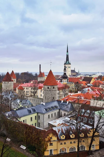 Panorama tallinn, Estonsko, Evropa — Stock fotografie