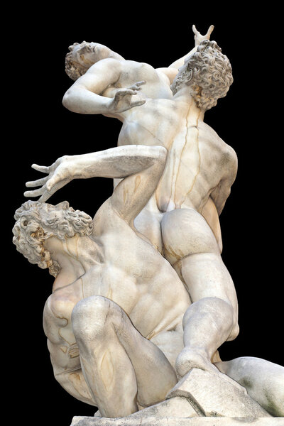 "The Rape of the Sabine Women" by Giambologna (Loggia in Piazza 