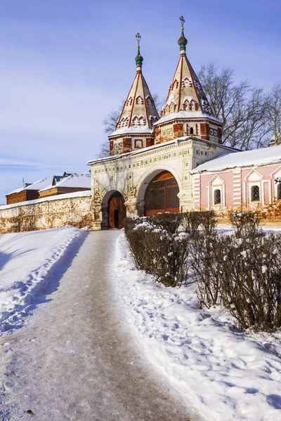 Suzdal no inverno, Rússia — Fotografia de Stock