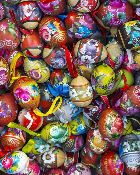 Background with Easter Eggs — Stock Photo, Image